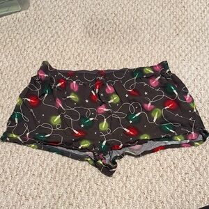 PINK Victoria's Secret Holiday Sleep Shorts